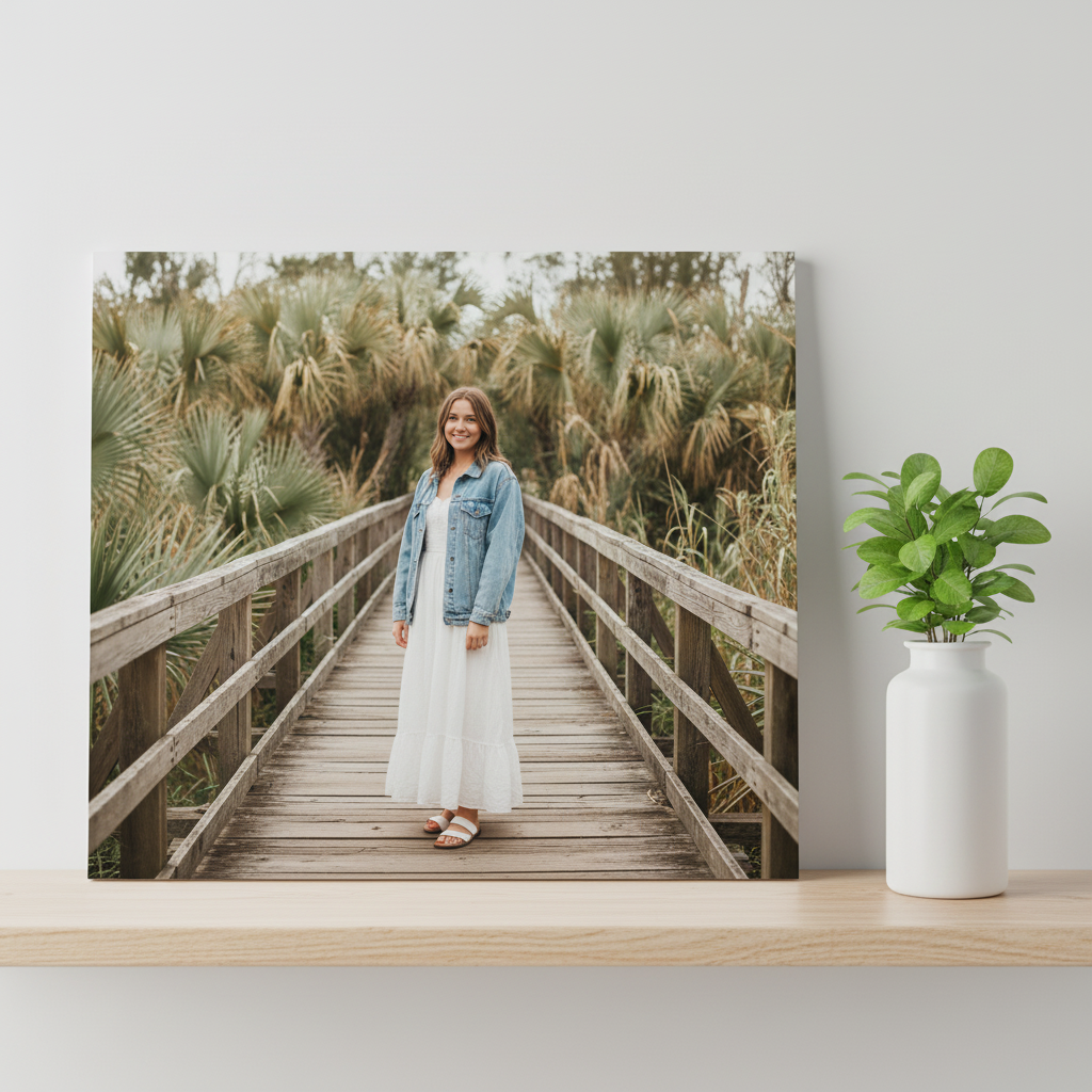 Modern custom metal wall art with vibrant colors, perfect for office or studio