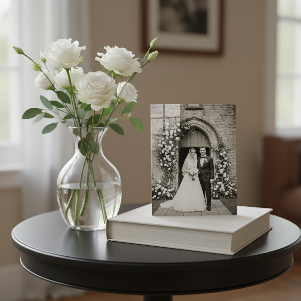 custom metal painting, perfect for living room, office, or gallery display