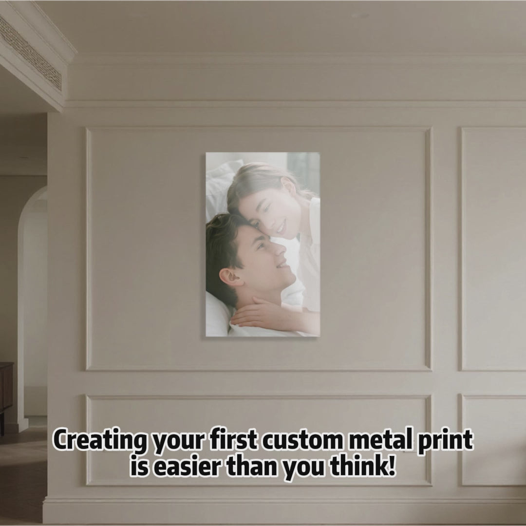 The process of custom metal painting
